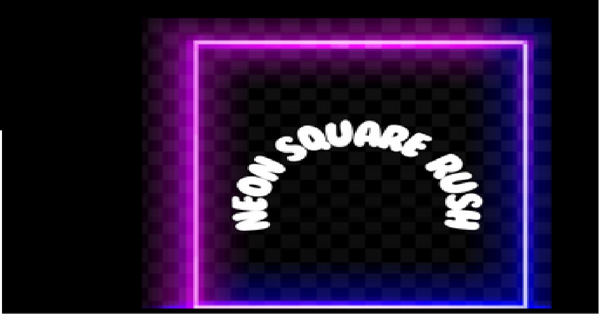 Neon Square rush